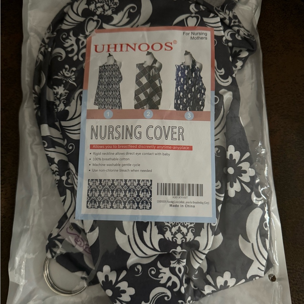 Uhinoos‎ nursing cover; package opened but never worn